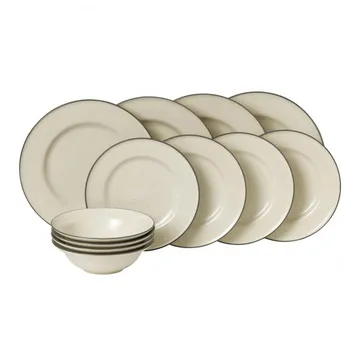 Union Street set 12-delig - cream - Royal Doulton