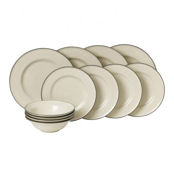 Royal Doulton Union Street set 12-delig cream