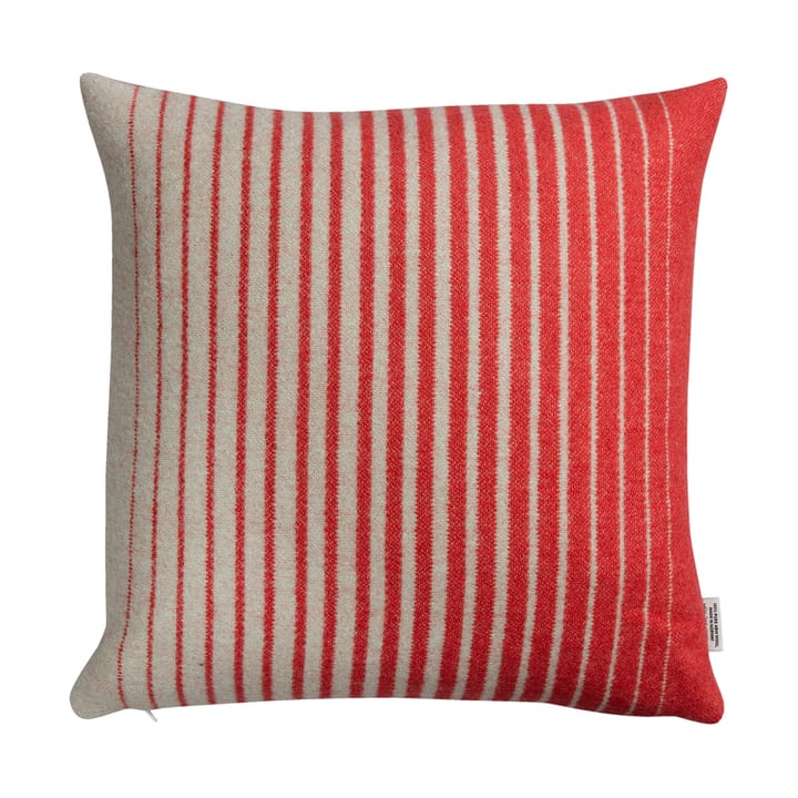 Åsmund gradient kussen 50x50 cm, Red-turquoise Røros Tweed