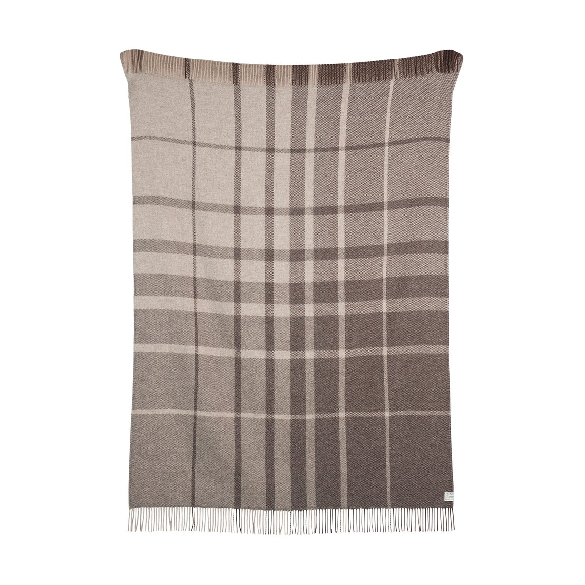 Roros Tweed Filos deken 145x220 cm Grey | Scandinavisch Interieur | Wollen dekens & spreien | Grijs