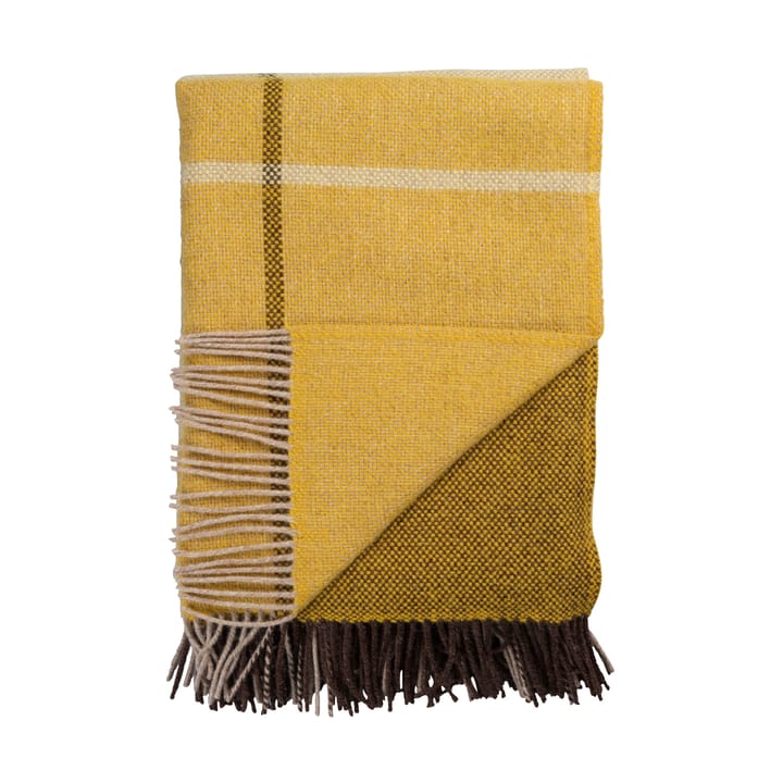 Filos deken 145x220 cm, Yellow Røros Tweed