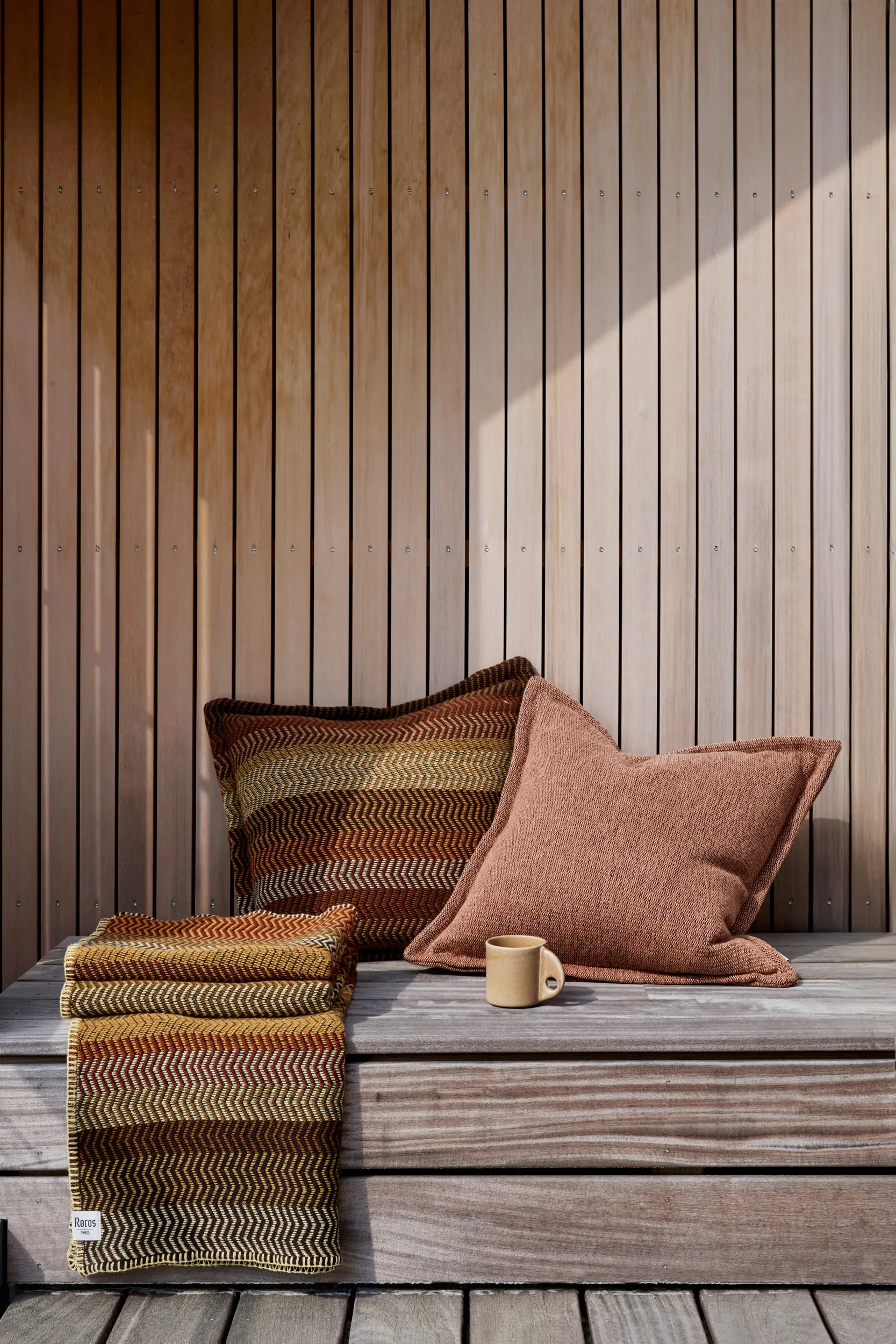 Fri deken 100x150 cm, Stubble field Røros Tweed