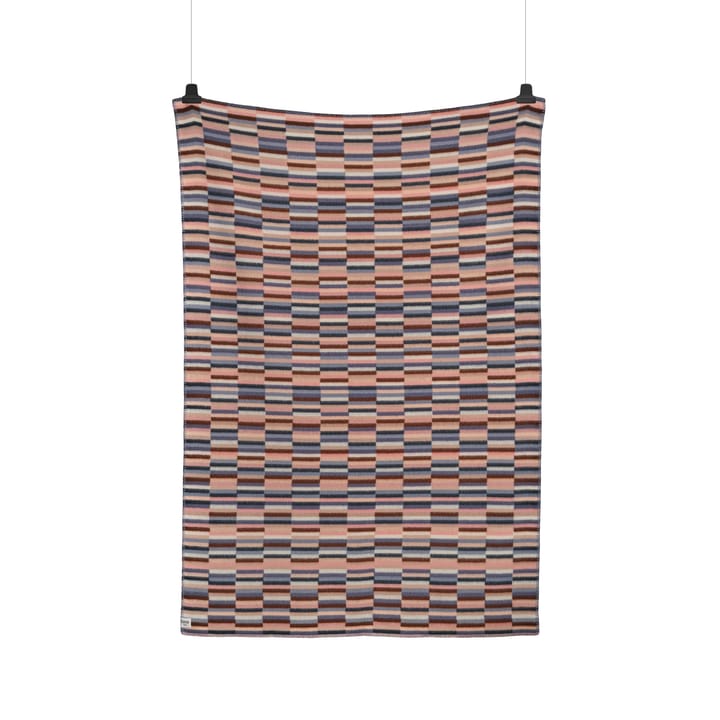 Ida deken 135x200 cm, Rosa blue Røros Tweed