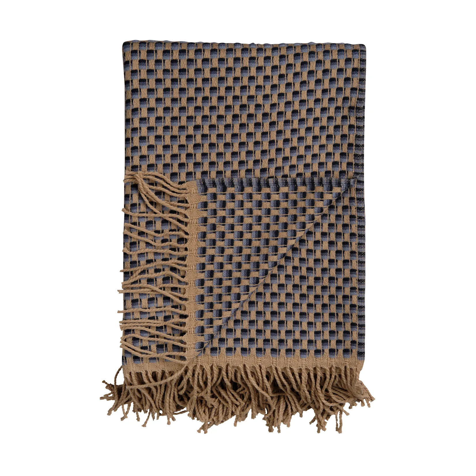 Isak deken 150x210 cm, Far away blue Røros Tweed
