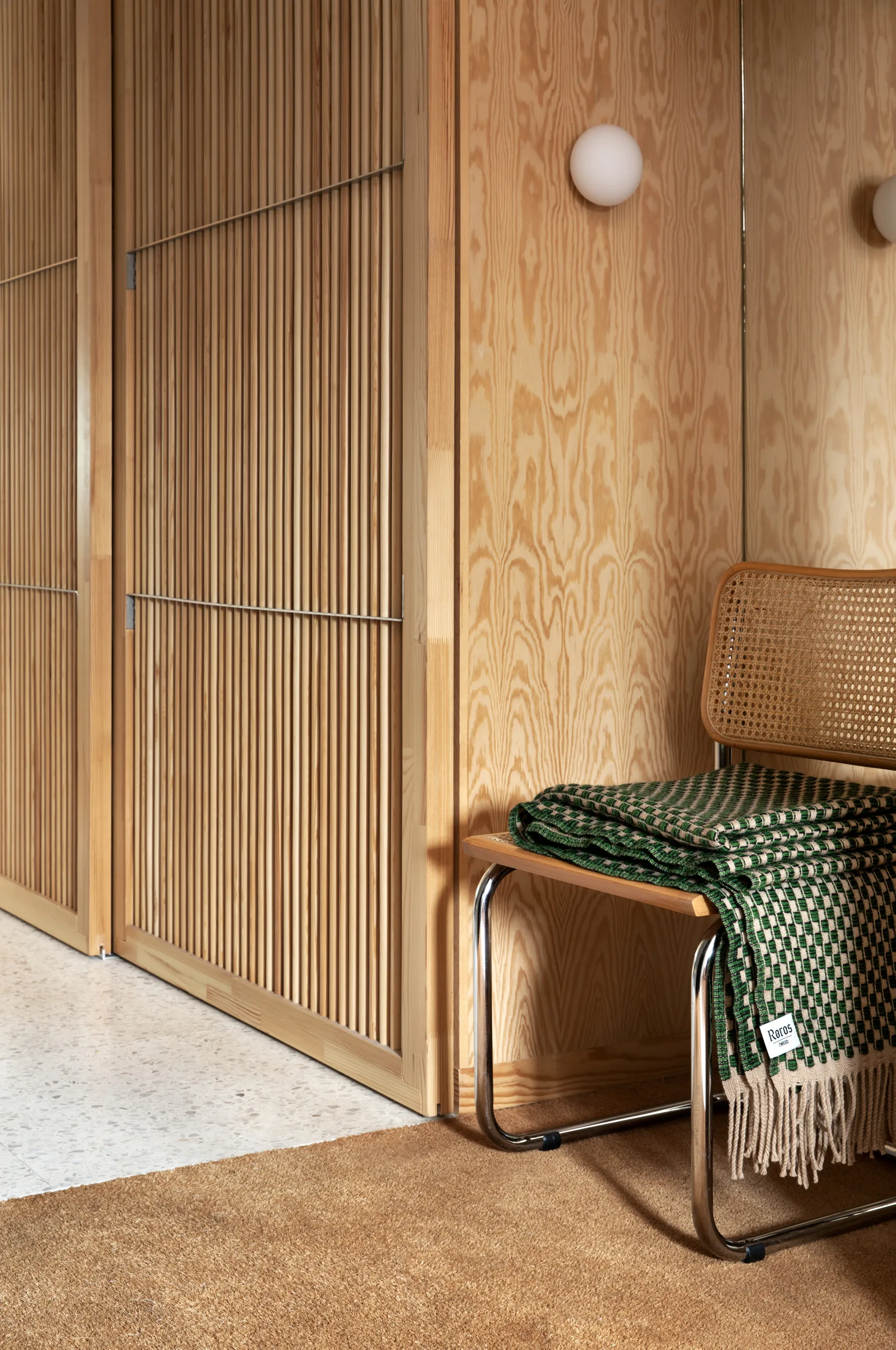 Isak deken 150x210 cm, Meadow Røros Tweed