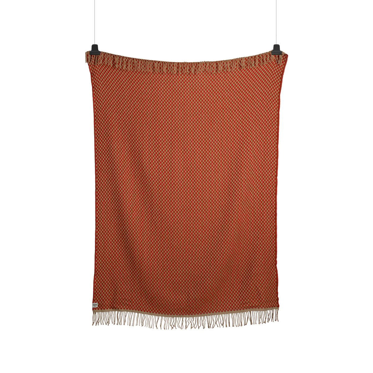 Røros Tweed Isak deken 150x210 cm Red sumac