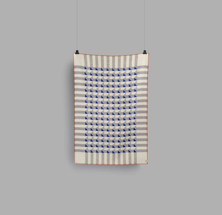 Kvam deken 135x200 cm, Blue Røros Tweed