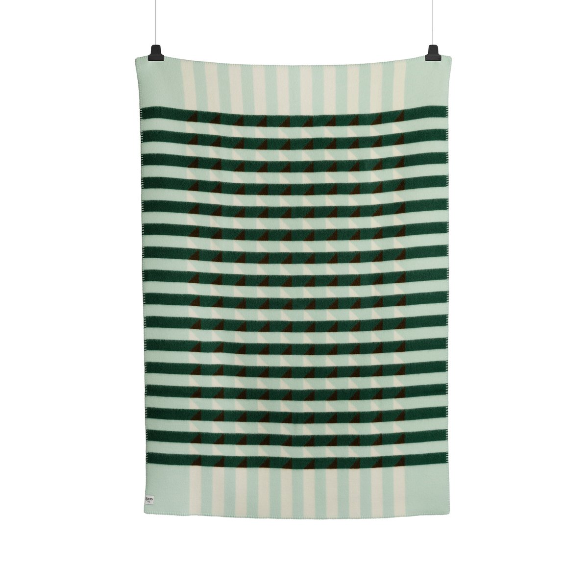 Røros Tweed Kvam deken 135x200 cm Green