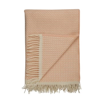 Mello deken 150x210 cm - Powder pink - Røros Tweed
