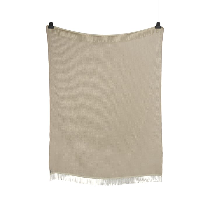 Mello deken 150x210 cm - Warm grey - Røros Tweed
