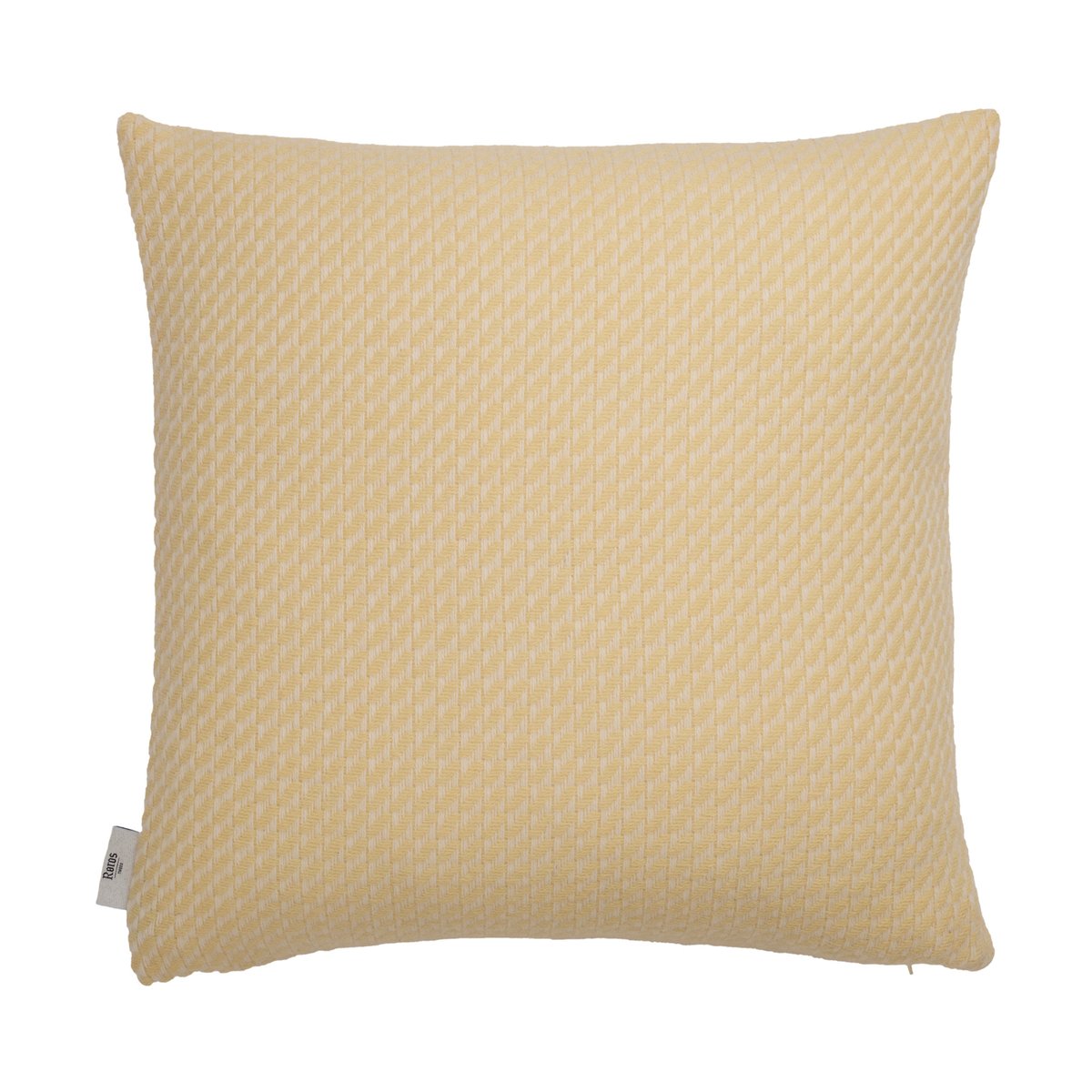Roros Tweed Mello kussen 50x50 cm Lemon yellow | Scandinavisch Interieur | Kussens | Geel