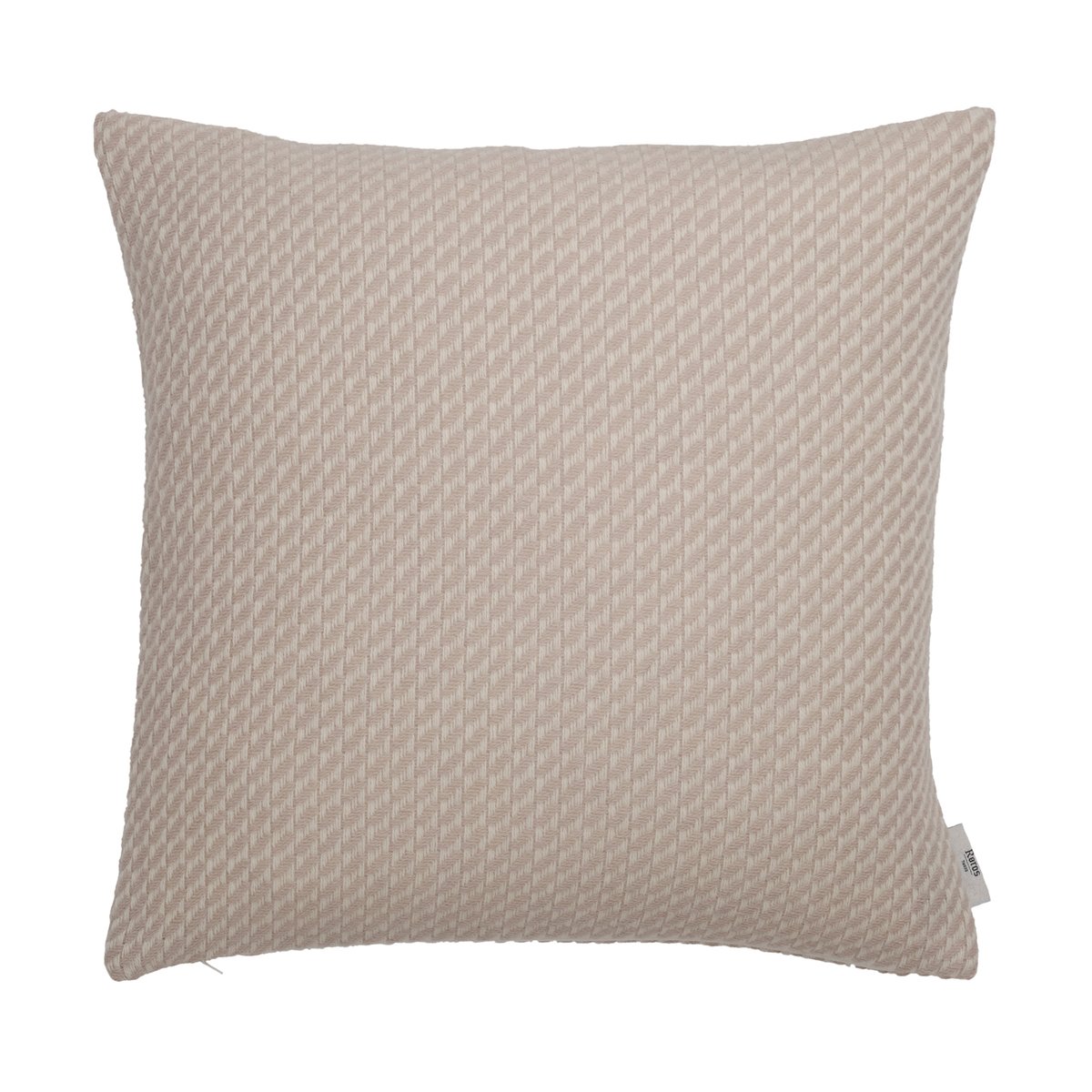 Roros Tweed Mello kussen 50x50 cm Warm grey | Scandinavisch Interieur | Kussens | Grijs