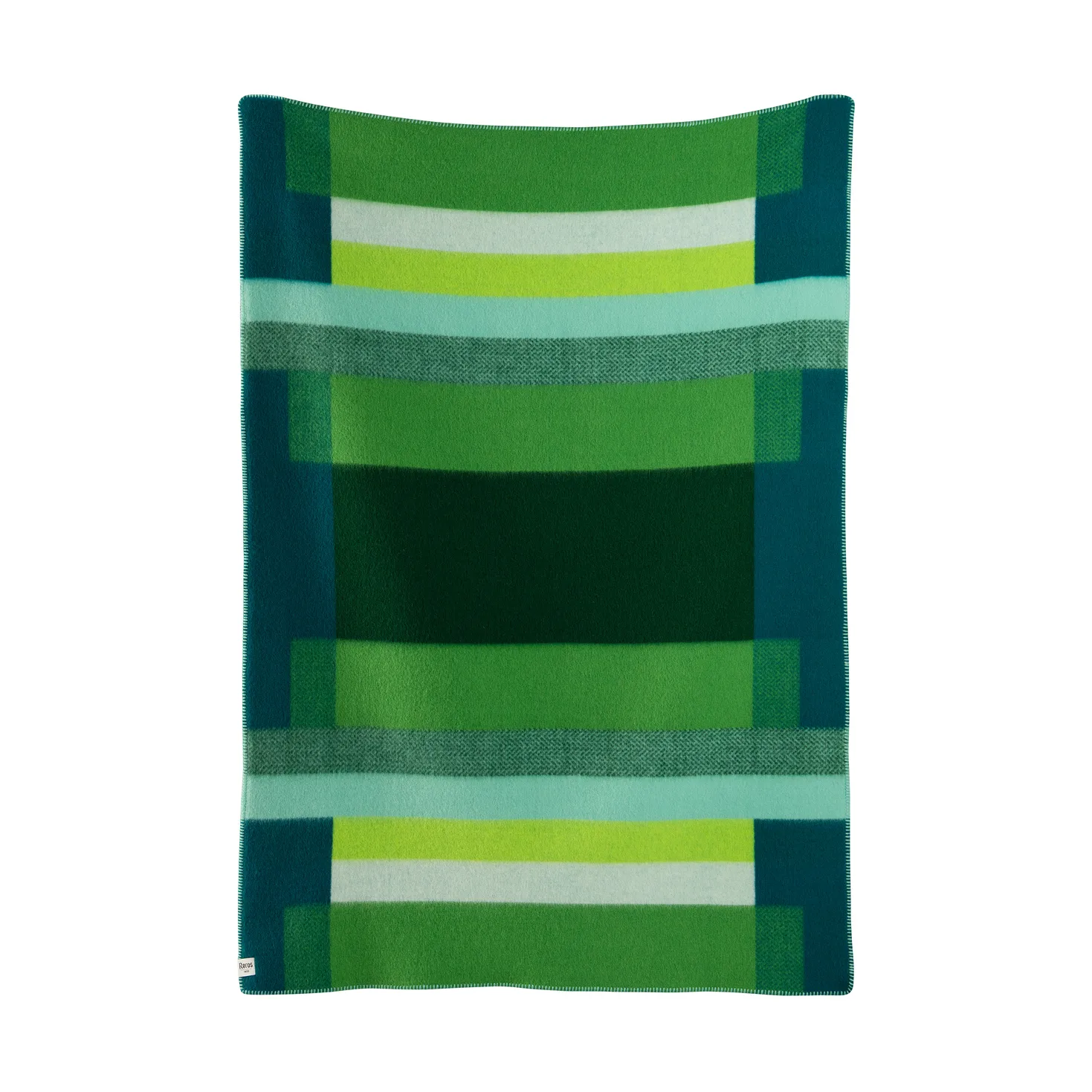 Mikkel deken 135x200 cm, Green Røros Tweed