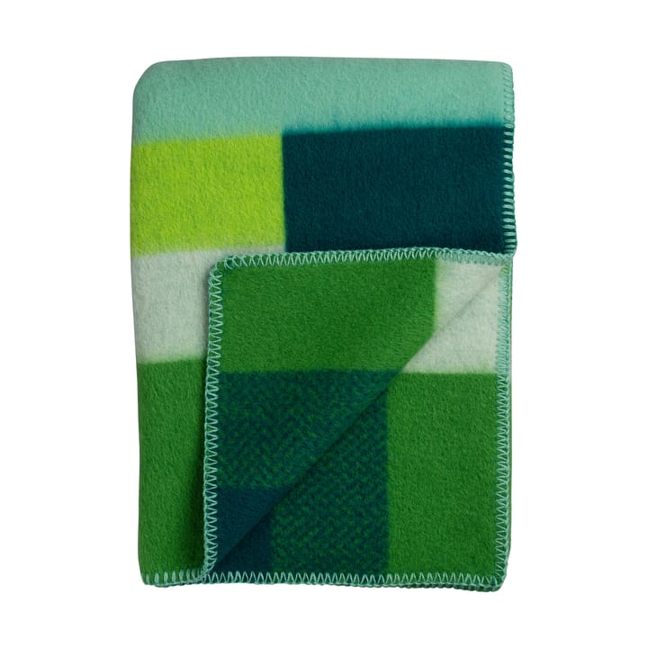 Mikkel deken 135x200 cm - Green - Røros Tweed
