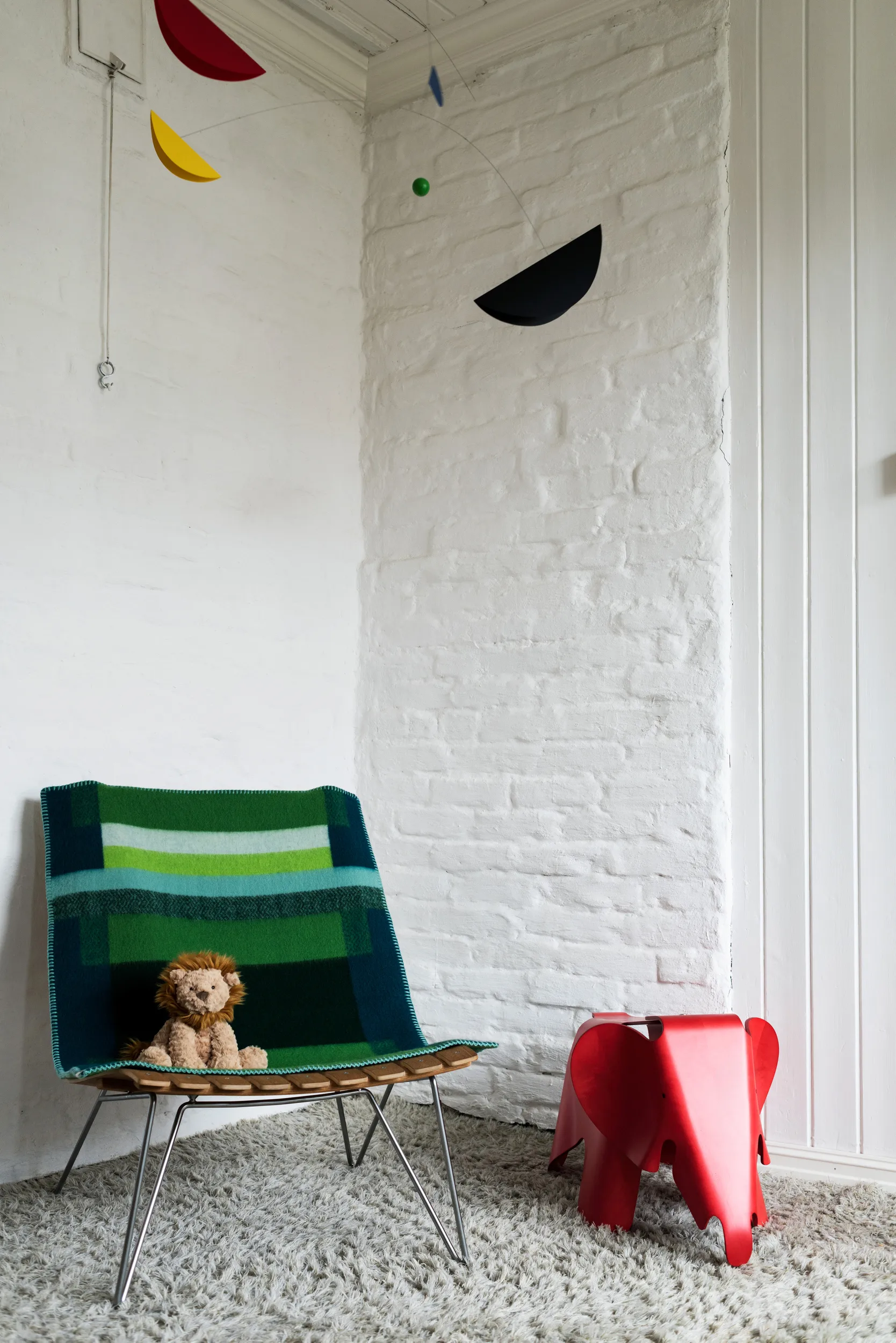 Mikkel deken 135x200 cm, Green Røros Tweed