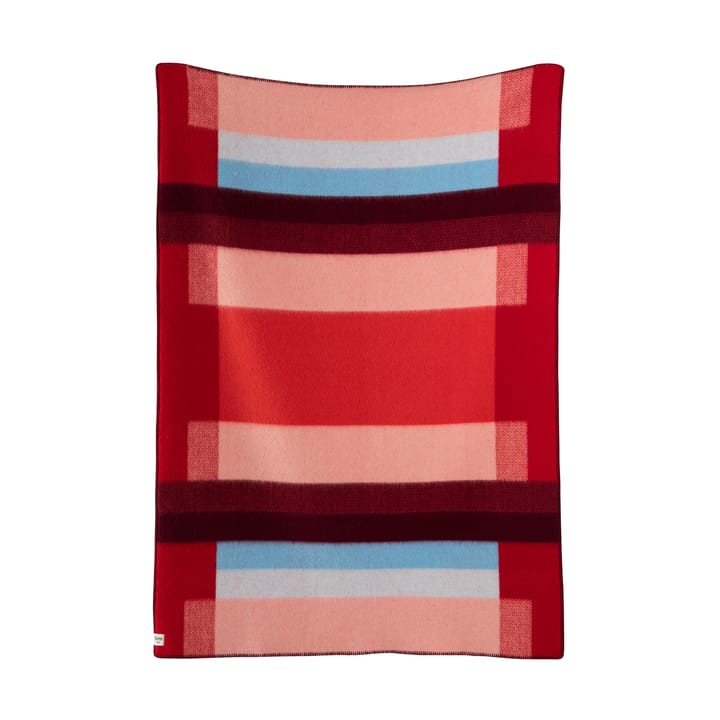 Mikkel deken 135x200 cm - Red - Røros Tweed