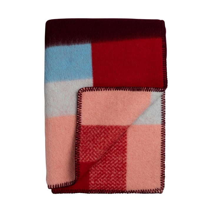 Mikkel deken 135x200 cm - Red - Røros Tweed