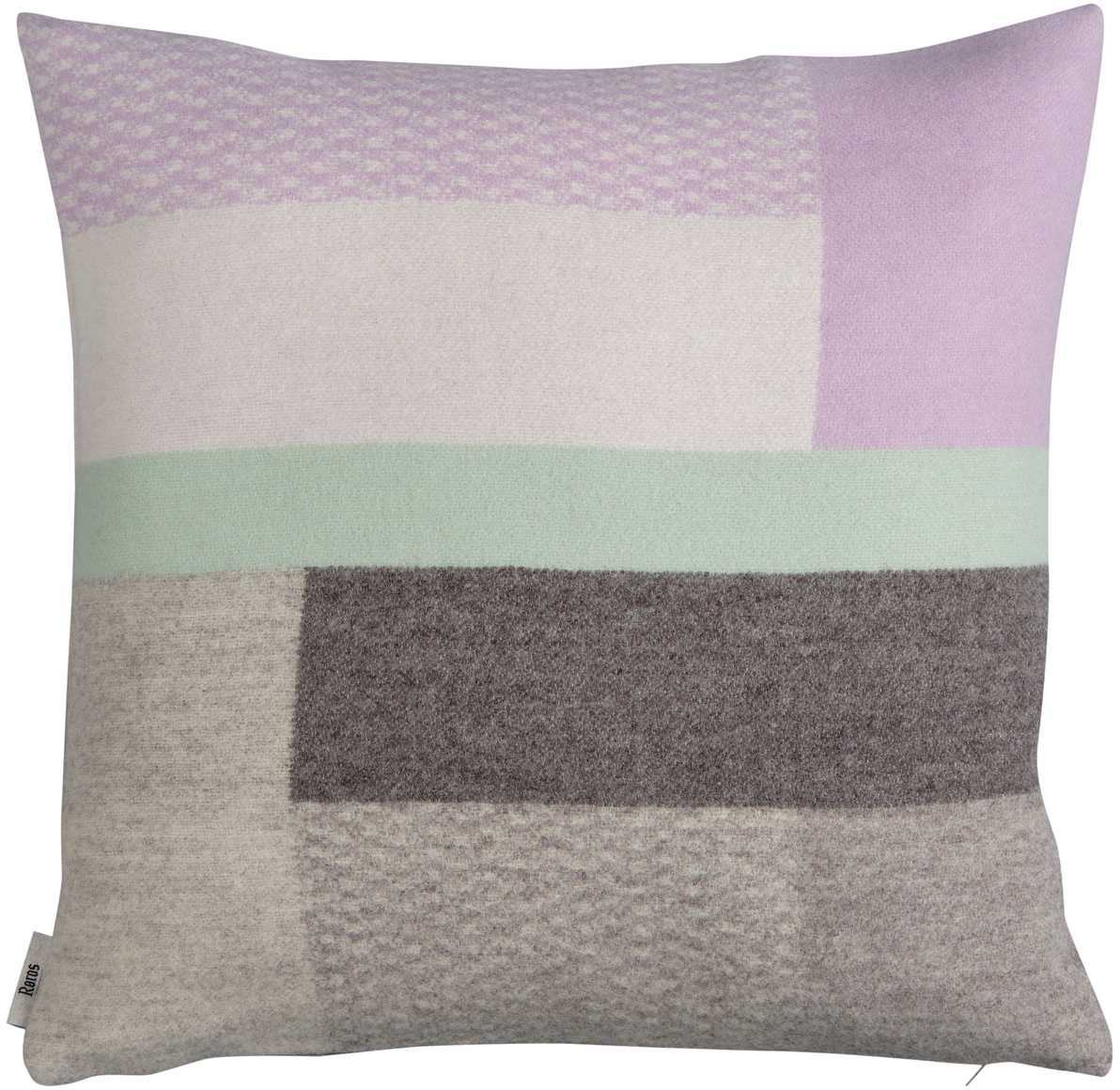 Roros Tweed Mikkel kussen 50x50 cm Grey | Scandinavisch Interieur | Kussens | Grijs