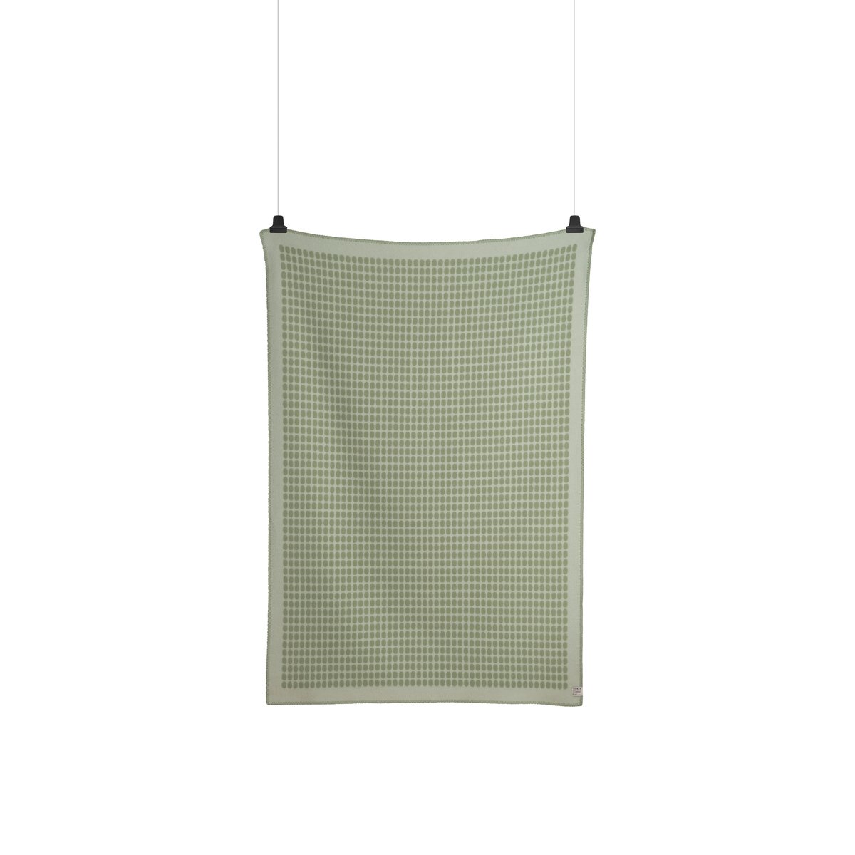 Roros Tweed Palette deken 135x200 cm Sage | Scandinavisch Interieur | Wollen dekens & spreien | Groen
