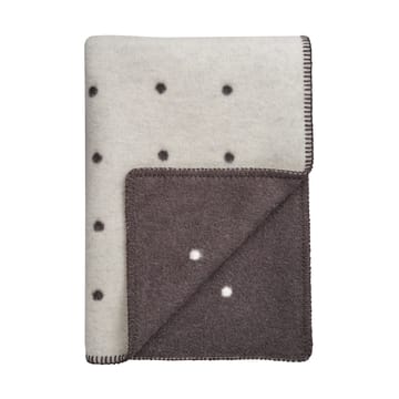 Pastille deken 135x200 cm - Black and white - Røros Tweed
