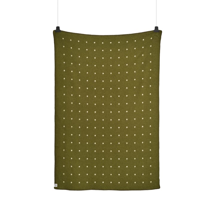 Pastille deken 135x200 cm - Green moss - Røros Tweed
