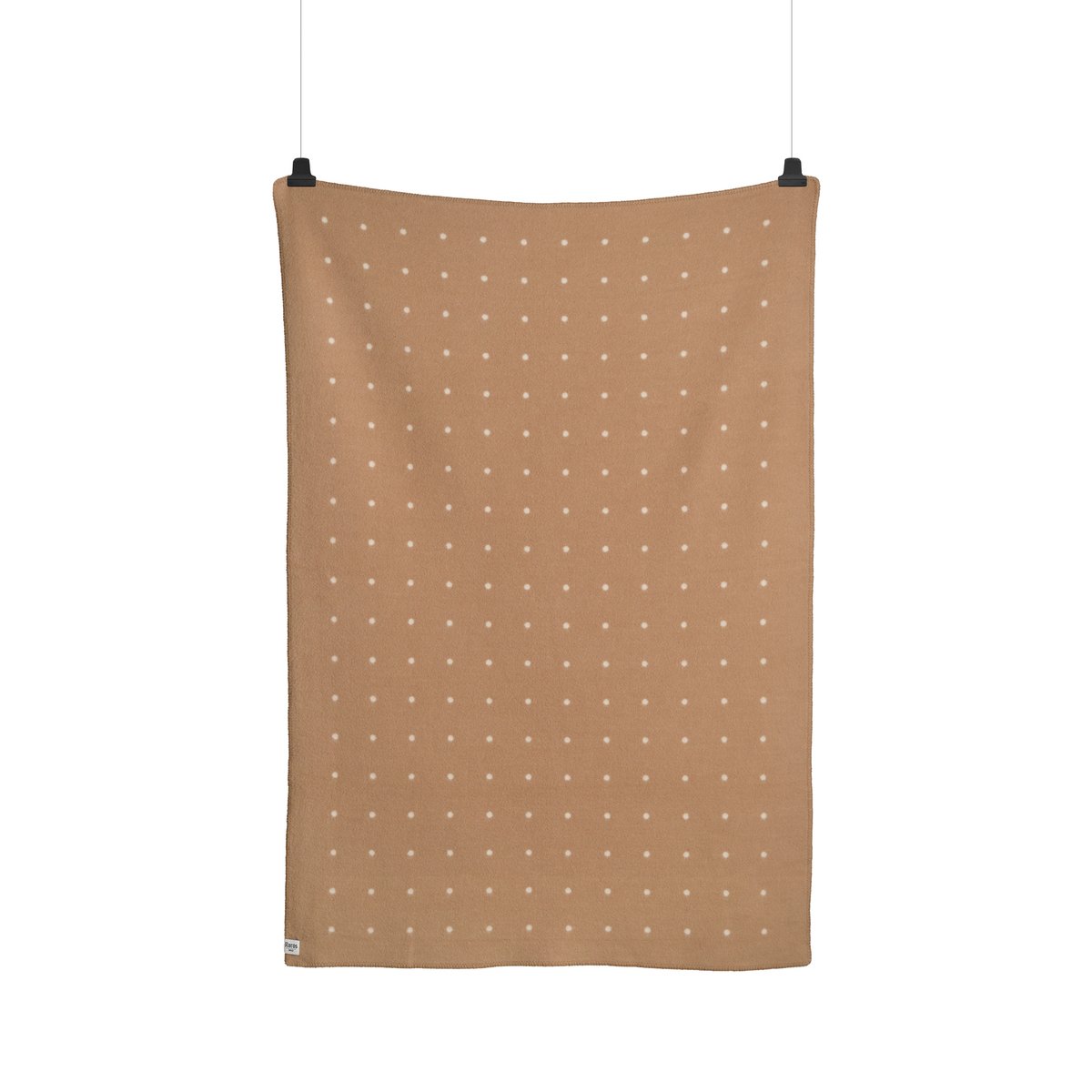 Roros Tweed Pastille deken 135x200 cm Mushroom | Scandinavisch Interieur | Wollen dekens & spreien | Beige