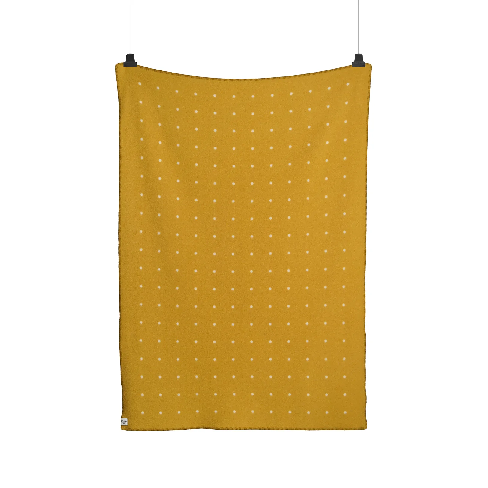 Pastille deken 135x200 cm, Sun yellow Røros Tweed