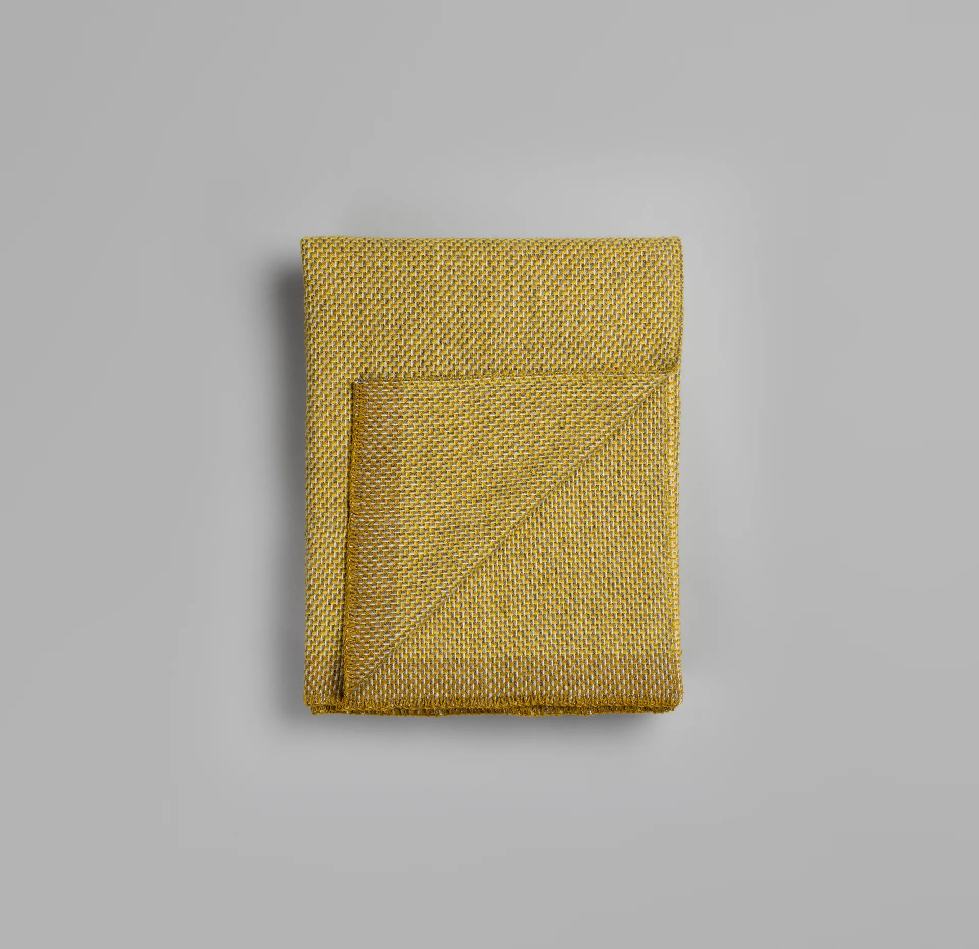 Una deken 150x200 cm, Ochre Røros Tweed