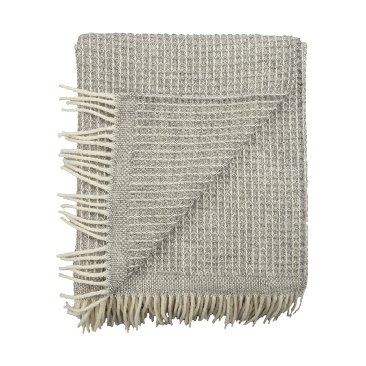 Vega deken 150x210 cm - Grey - Røros Tweed