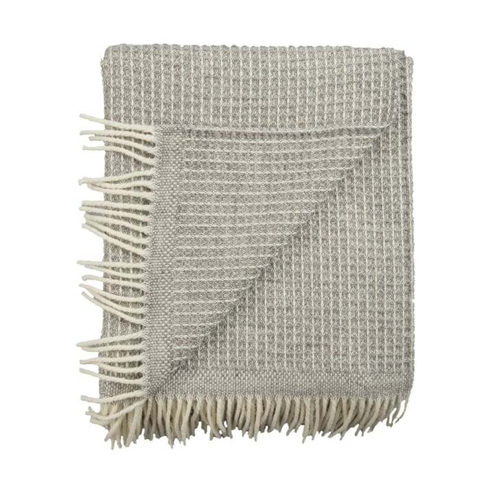 Vega deken 150x210 cm, Grey Røros Tweed