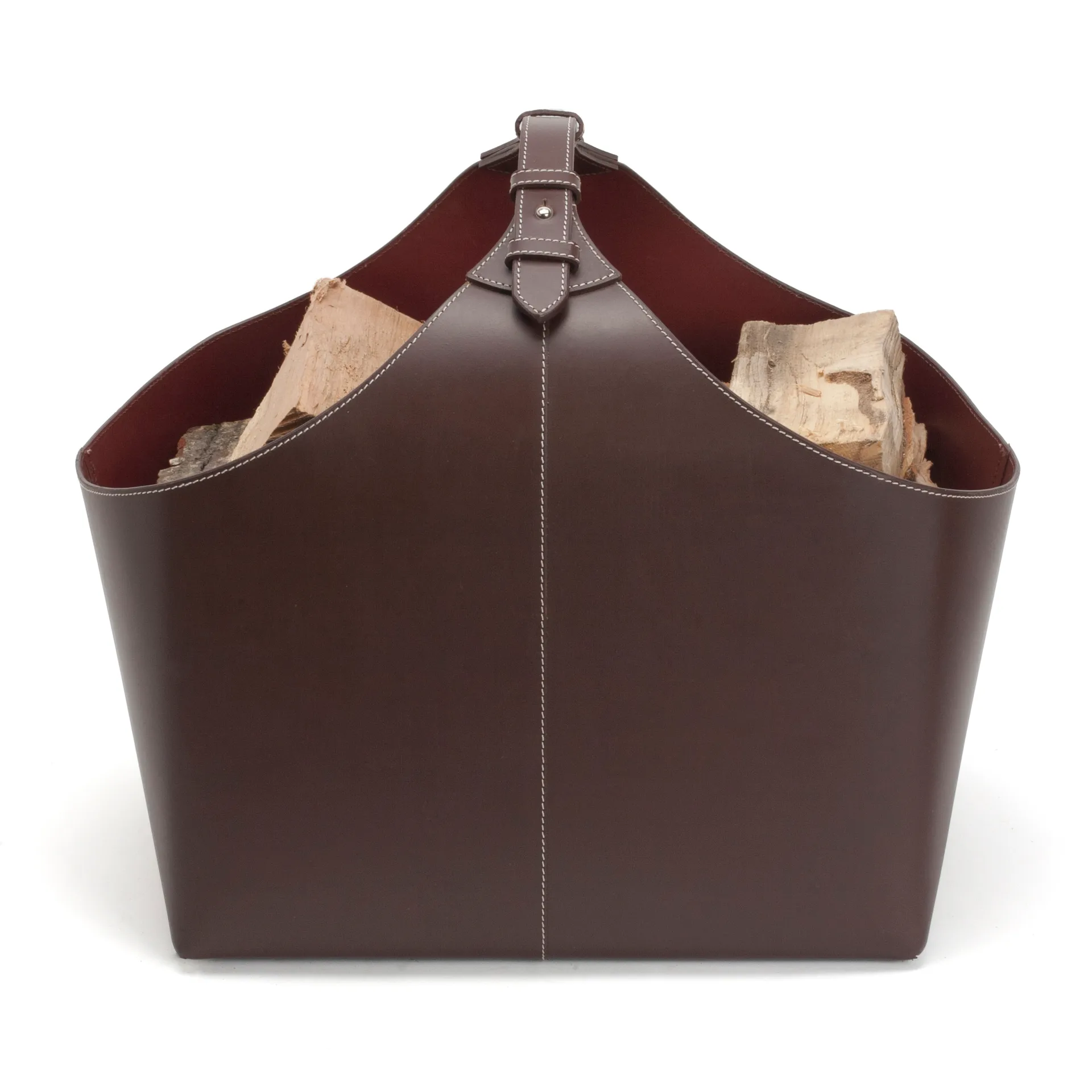 Ørskov mand voor haardhout, bruin Ørskov