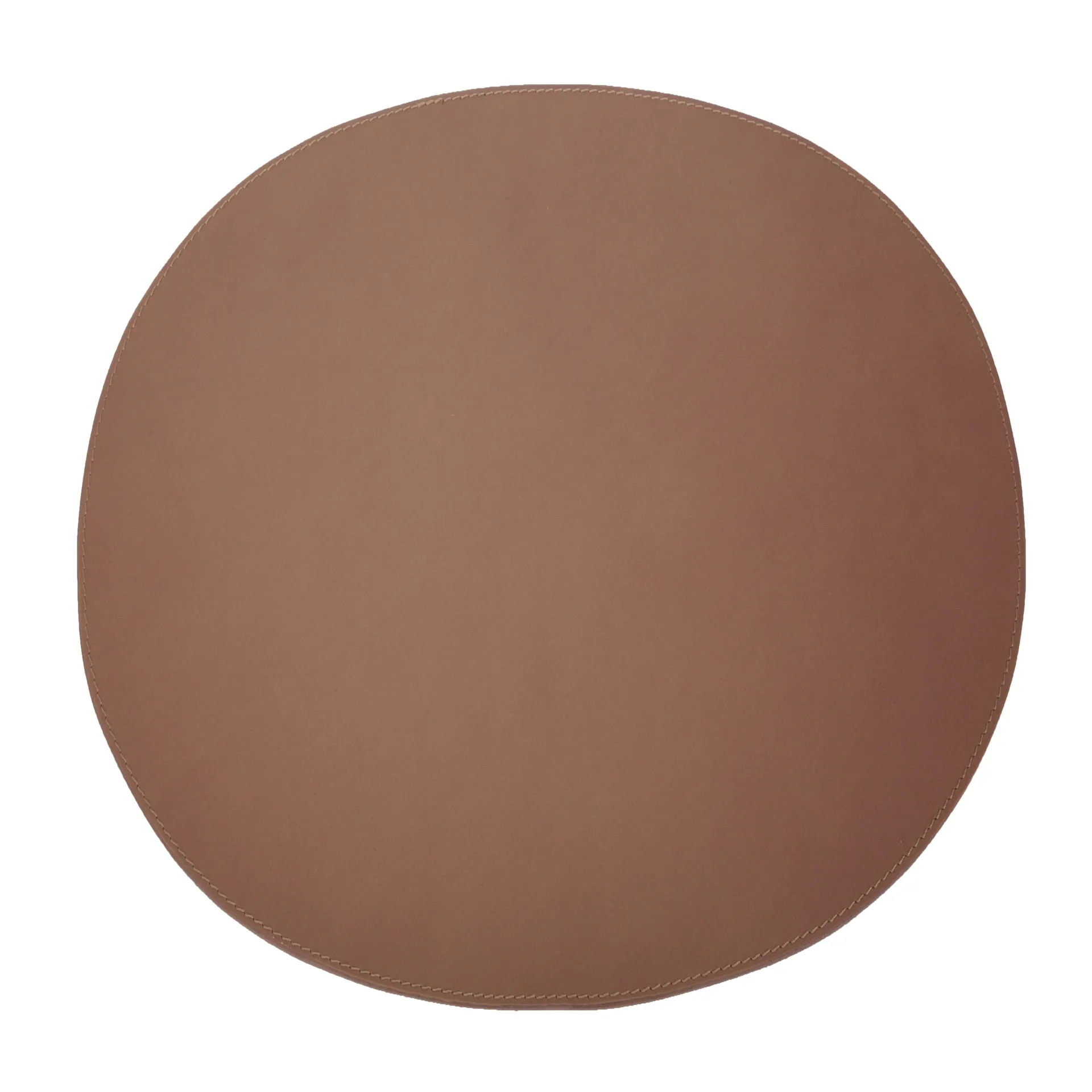 Ørskov placemat leer rond, cognac Ørskov