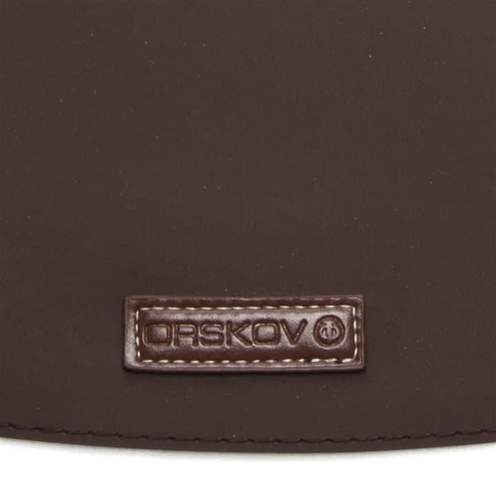 Rubber placemat ovaal, bruin Ørskov