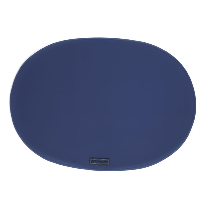 Rubber placemat ovaal - marineblauw - Ørskov