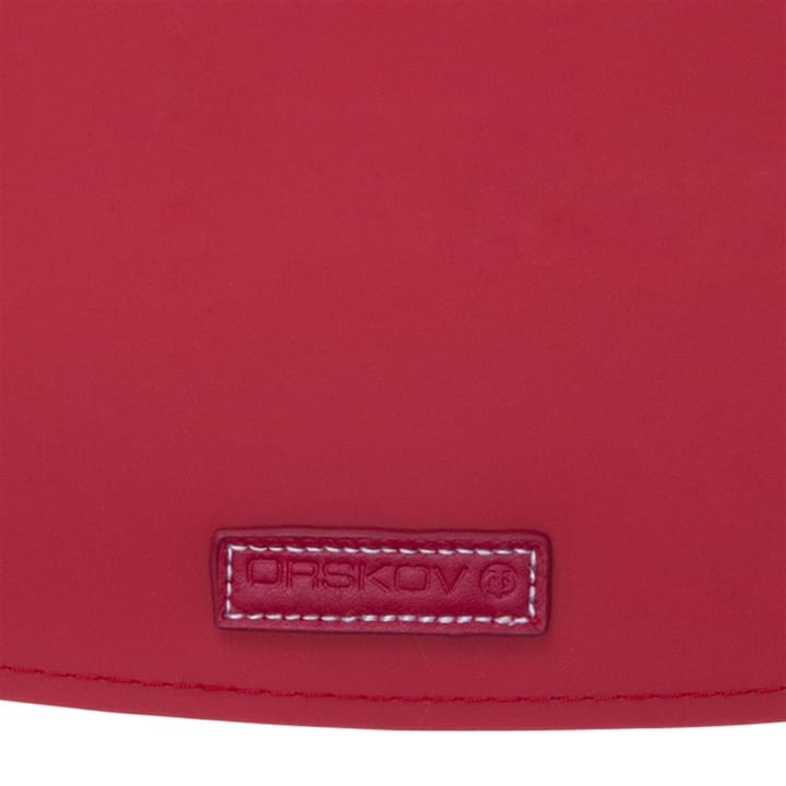 Rubber placemat ovaal, rood Ørskov