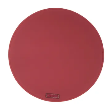 Rubber placemat rond - rood - Ørskov