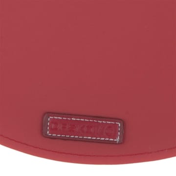 Rubber placemat rond - rood - Ørskov