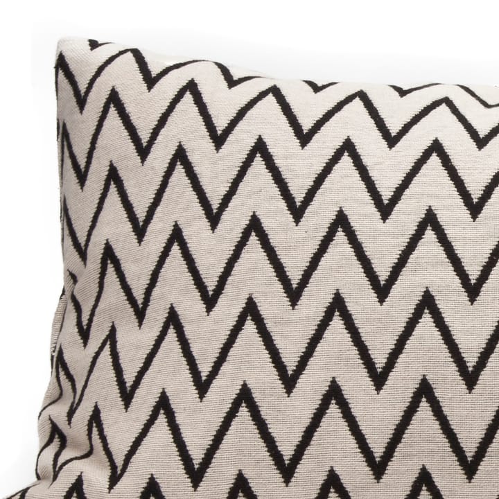 Zigzag kussenhoes 30 x 60 cm., wit Ørskov