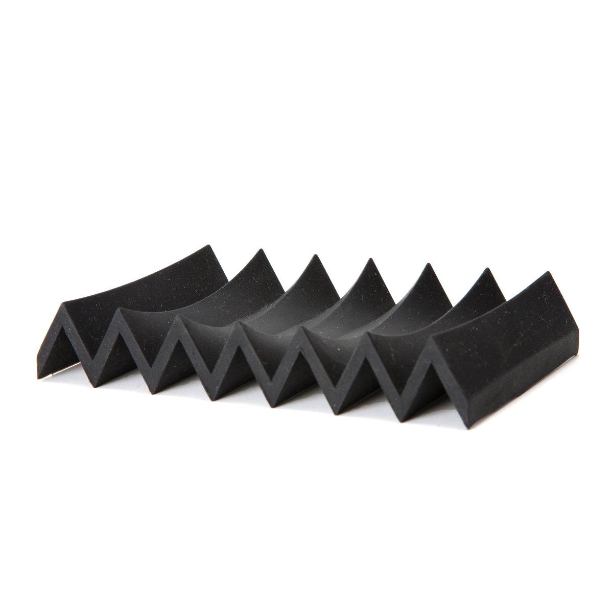 orskov Zigzag zeepbakje zwart | Scandinavisch Interieur | Zeeppompen & -schaaltjes | Zwart