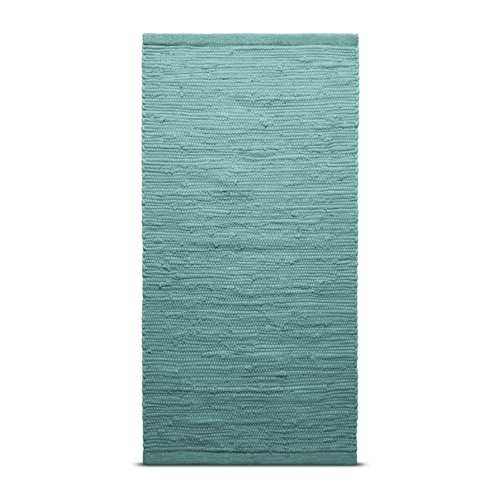 Cotton vloerkleed 140 x 200 cm. - Dusty jade (mint) - Rug Solid