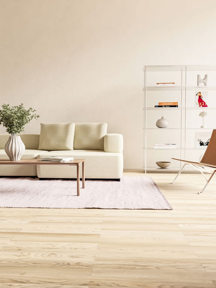 Cotton vloerkleed 140 x 200 cm., Milkshake Rug Solid