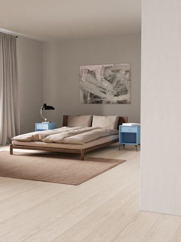 Cotton vloerkleed 140 x 200 cm. - Nougat - Rug Solid