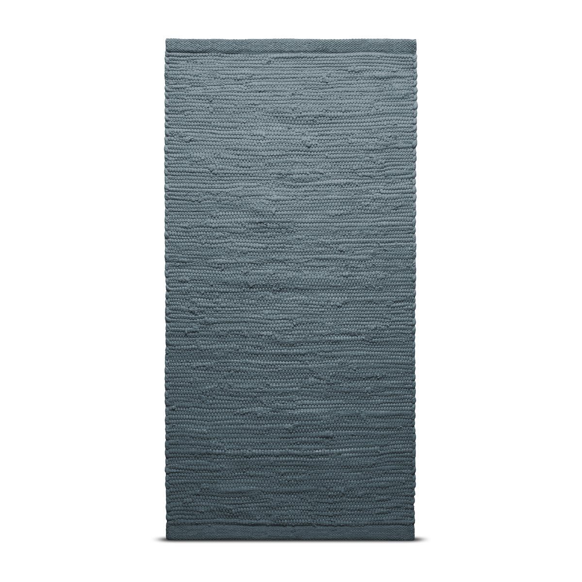 Rug Solid Cotton vloerkleed 140 x 200 cm. Steel grey (grijs)