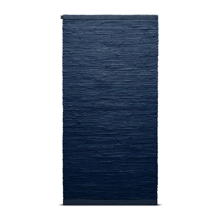 Cotton vloerkleed 170 x 240 cm. - Blueberry - Rug Solid
