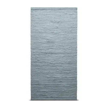 Cotton vloerkleed 170 x 240 cm. - light grey (lichtgrijs) - Rug Solid