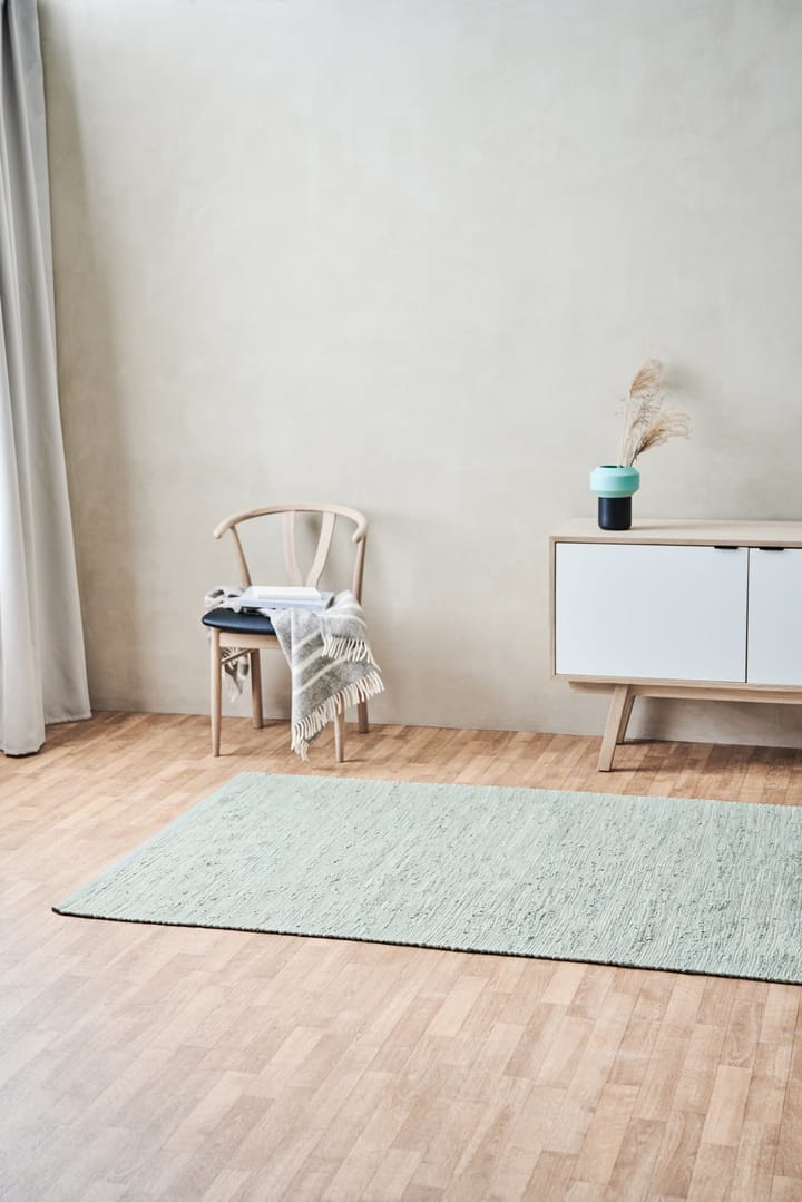 Cotton vloerkleed 170 x 240 cm., Mint Rug Solid