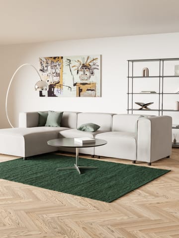 Cotton vloerkleed 170 x 240 cm. - Moss - Rug Solid