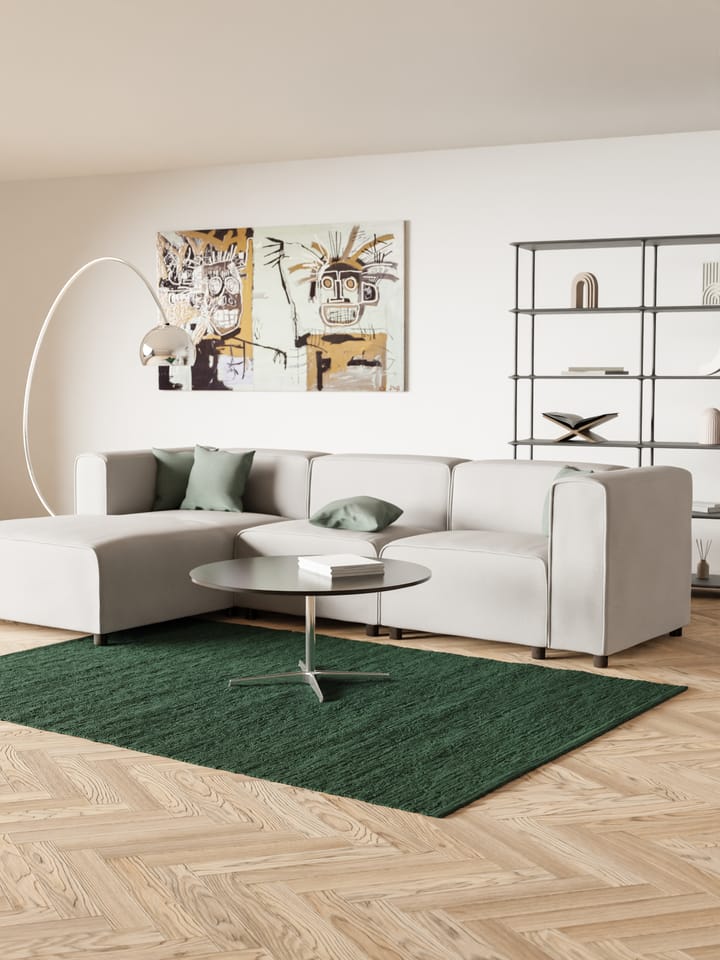 Cotton vloerkleed 170 x 240 cm., Moss Rug Solid
