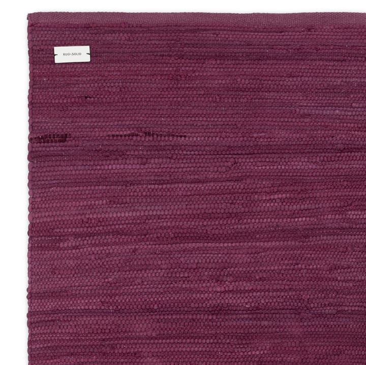 Cotton vloerkleed 60 x 90 cm. - Bold raspberry (donkerroze) - Rug Solid