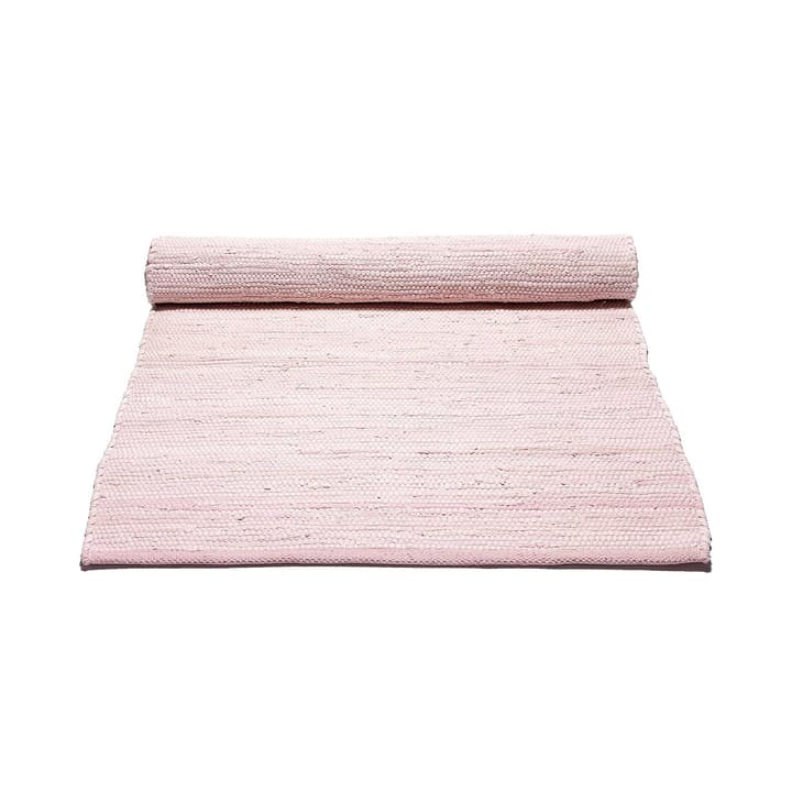 Cotton vloerkleed 60 x 90 cm. - misty rose (roze) - Rug Solid